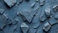 Captivating Azure Serenade: Symphony on Slate. AI generate