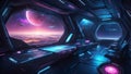 stellar horizons: sci-fi web odyssey. generative ai