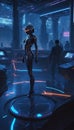 Techno Sonata: Masked Maestro\'s Cyber Rondo. Generative AI