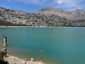 Embassament de Cuber, artificial water reservoir, Serra de Tramuntana, Mallorca, Spain Royalty Free Stock Photo