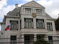 Embassy of Russia in the city of The Hague where all diplomats are working in the Netherlands.