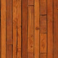 Ember-Hued Wooden Planks Seamless Texture for 3D Environments