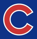 The emblem of the baseball club Chicago Cubs. USA.