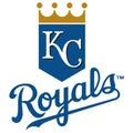 The emblem of the baseball club `Kansas City Royals.` USA.