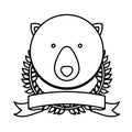 emblem bear hunter city icon