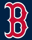 The emblem of the Boston Red Sox baseball team. USA.