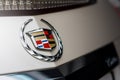 Emblem of Cadillac company on car at daytime