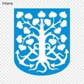 Emblem of City of Denmark Royalty Free Stock Photo