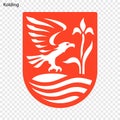 Emblem of City of Denmark Royalty Free Stock Photo