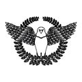 emblem eagle sign icon