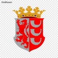 Emblem of Eindhoven Royalty Free Stock Photo