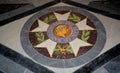 Emblem on the floor of the tomb of the French Emperor Napoleon I
