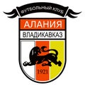 The emblem of the football club `Alania`, Vladikavkaz. Russia.