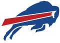 Emblem of the football club Buffalo Bills. USA.