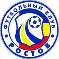 The emblem of the football club `GROWTH`. Rostov-on-Don. Russia