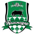 The emblem of the football club `Krasnodar`. Krasnodar. Russia.