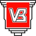 Emblem of the football club Vejle. Denmark