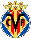The emblem of the football club Villarreal. Spain. Royalty Free Stock Photo