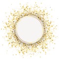 Emblem Golden Particles Confetti