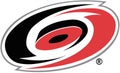 The emblem of the hockey club `Carolina Hurricanes.` USA.