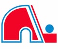 The emblem of the hockey club `Quebec Nordics` 1972-95. Canada.