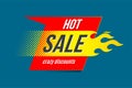 Emblem Hot sale price offer deal labels template Royalty Free Stock Photo