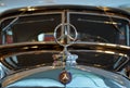 Emblem logo on a Mercedes-Benz Royalty Free Stock Photo