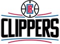 Emblem of the Los Angeles Clippers Basketball Club. USA.