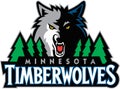 Emblem of the Minnesota Timberwolves Basketball Club. USA.