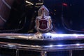 emblem of Soviet old GAZ-12 ZIM car Royalty Free Stock Photo