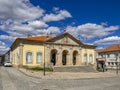 The emblematic Joanine-Neoclassical military building, which today houses the Almeida town hall. Almeida, Portugal