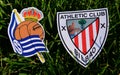 Emblems of European football clubs Royalty Free Stock Photo