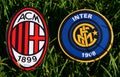 Emblems of European football clubs Royalty Free Stock Photo