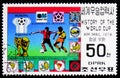 Emblems of the events calendar, game scene, bokal, History of the FIFA World Cup - Host countries serie, circa 1978
