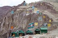 Emblems of Indian Army in Ladakh, India