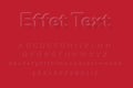 Emboss Effect, Emboss Alphabet, Emboss Font, Emboss Text Royalty Free Stock Photo