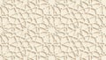 Embossed Cream Geometric Islamic Star Pattern 3D Background image photo Royalty Free Stock Photo