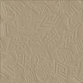 Embossed 3d seamless pattern. Greek style modern textured beige background. Surface relief repeat embossing backdrop. Grunge greek