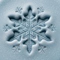 Creates a sense of delicate craftsmanship and winter-themed eleg Royalty Free Stock Photo