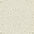 Embossed wallpaper design featuring an intricate abstract pattern. The texture is Royalty Free Stock Photo