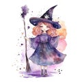 Embrace the dark allure of a witch queen through a captivating watercolor painting, infused with mesmerizing glitter, conjuring an