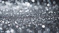 Ã¿Ã¾Embrace the Elegance of Silver Sparkle. Capturing the allure of shimmering metallic elements Royalty Free Stock Photo