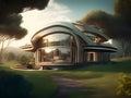 Forward Living: Contemporary Future Home Picture for a Stylish and Futuristic Home