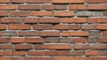 Vintage Brick Facade Seamless Texture. AI Generation Royalty Free Stock Photo