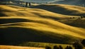 Golden Fields and Hills, Tuscany - Monte Amiata