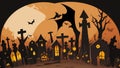 Spooky Paper Cut Halloween: Cemetery Delights