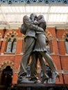 The Embracing Couple of St Pancras