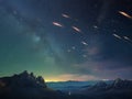 embracing the drama of meteor showers