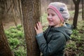 Embracing Nature: Encounter with Wild Nature Helps Girl Release Stress and Restore Inner Balance. Secret Adventures in