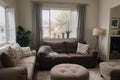 Embracing Serenity A Cozy and Inviting Living Room Retreat.AI Generated